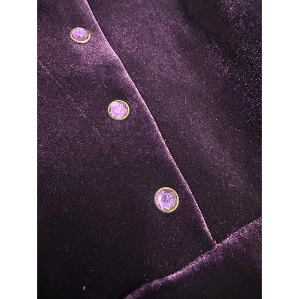 OshKosh B'gosh Girls Purple Velvet Dress Size 3T